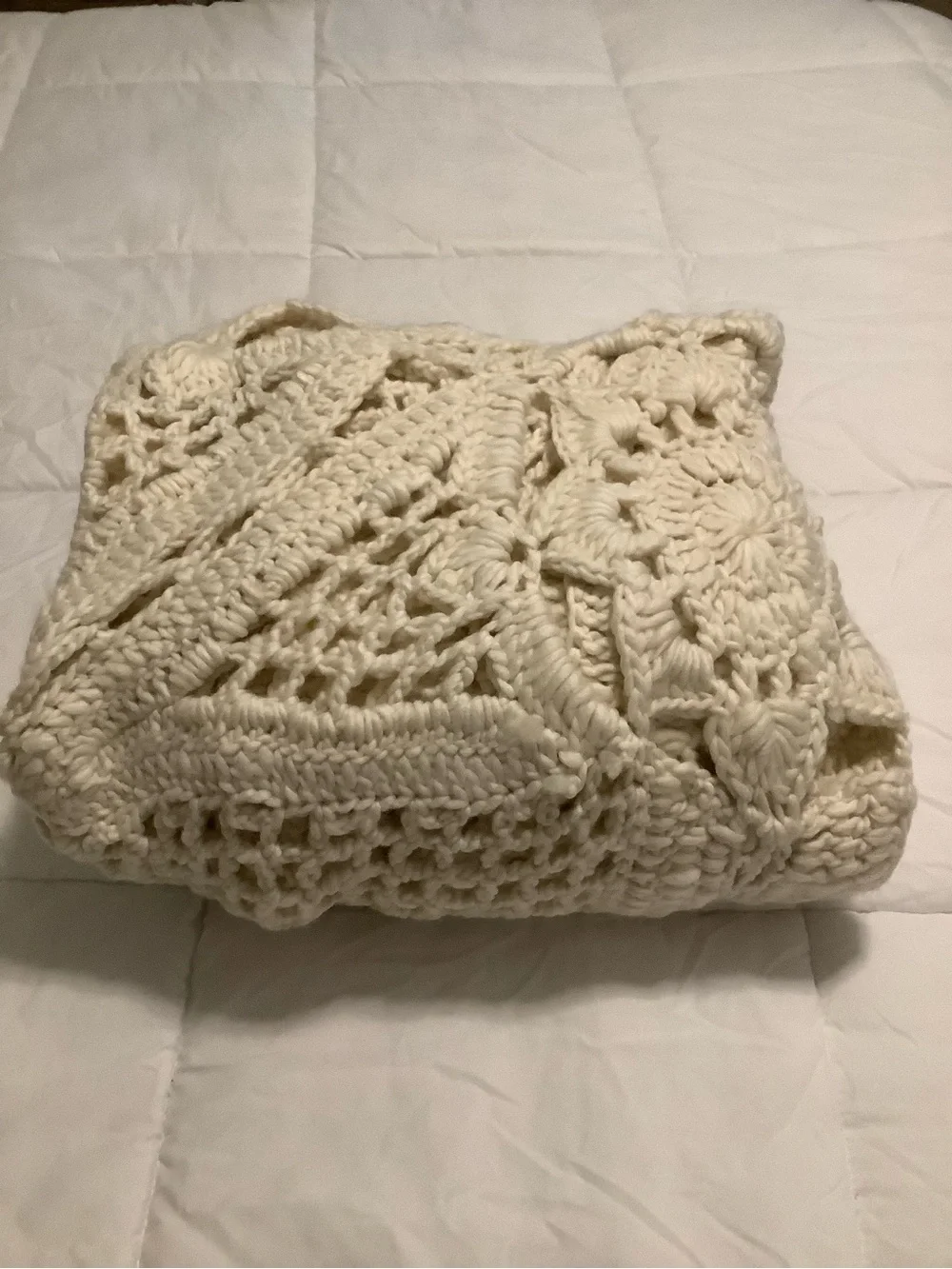 Anthropologie Aspen knit crochet throw❤️❤️❤️❤️